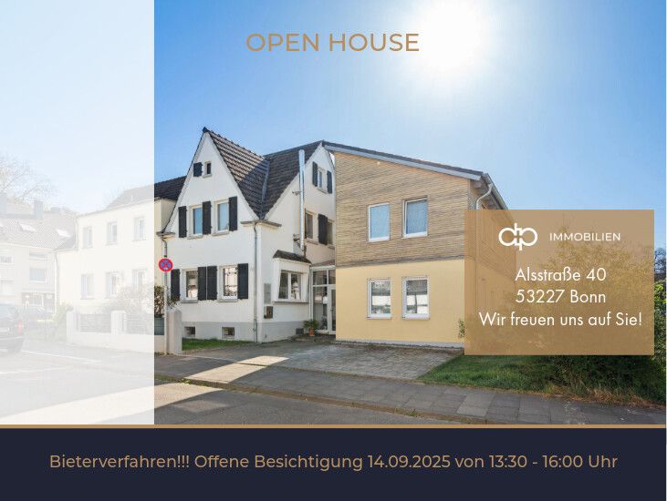 Haus in Bonn Oberkassel im Bieterverfahren zu verkaufen!