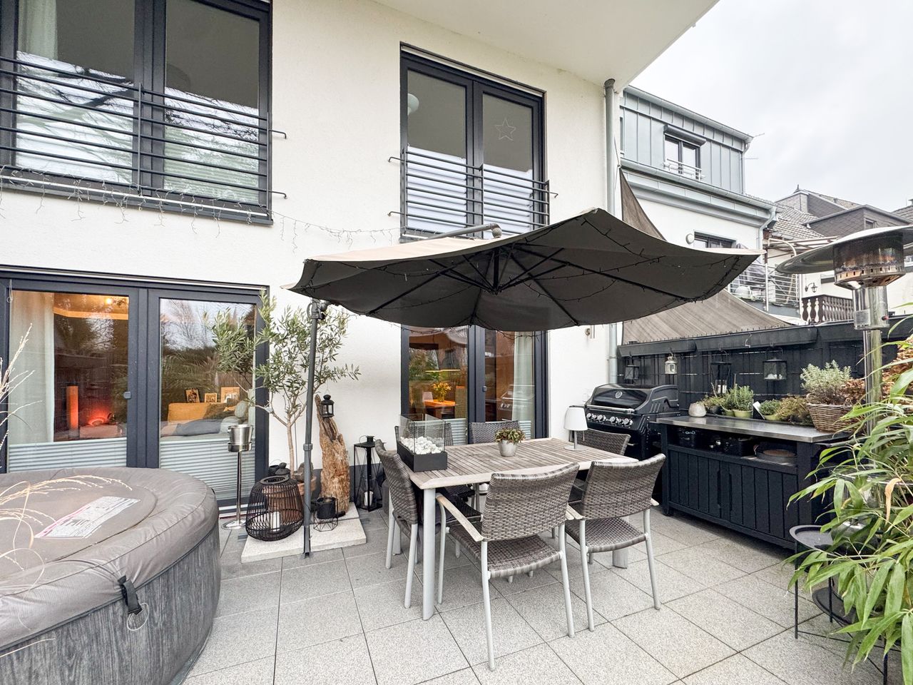 Moderne Maisonettewohnung mit Garten in Siegburg