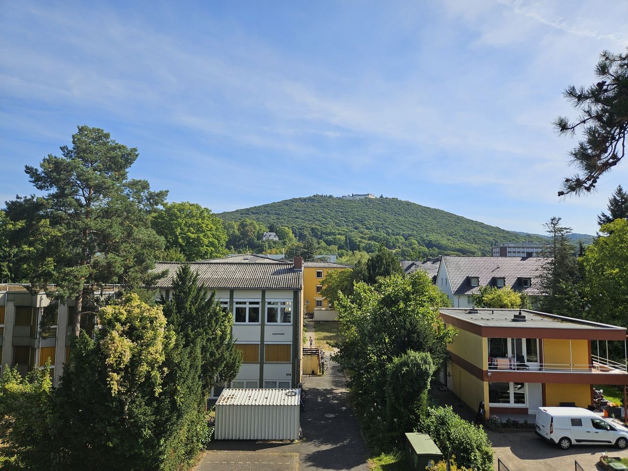 Ausblick Balkon