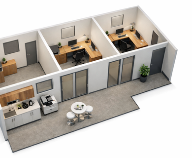 Düsseldorf-Bilk: Minibüros im beliebten Viertel von Düsseldorf