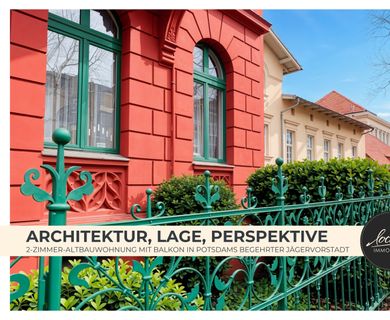 Historischer Altbaucharme in Toplage der Jägervorstadt. Wohnen mit Kultur, Ruhe und Perspektive