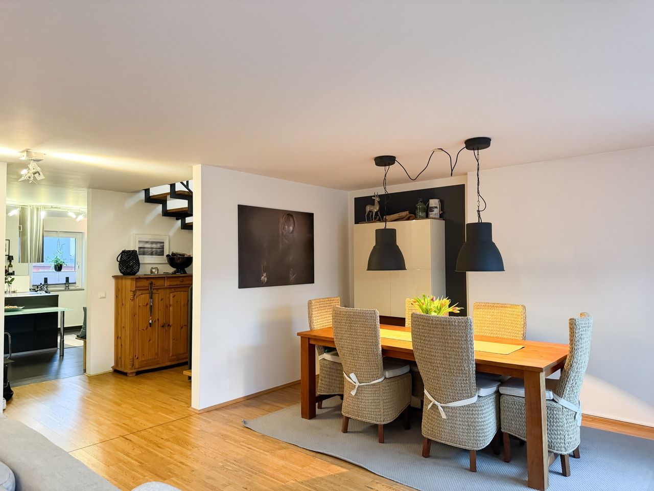 Moderne Maisonettewohnung mit Garten in Siegburg Zentrum