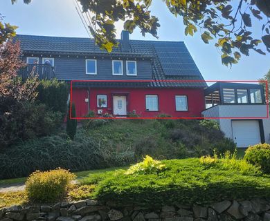 Idyllische Erdgeschosswohnung mit Ausblick ins Grüne in ruhiger Lage!