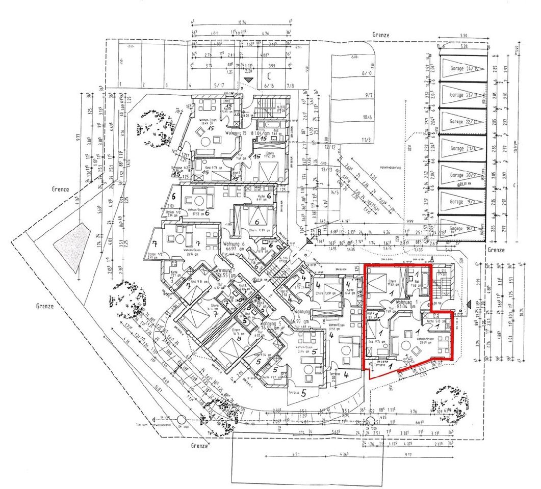Schöne 3-Zimmer-Wohnung in sehr gepflegtem Haus mit Terrasse
