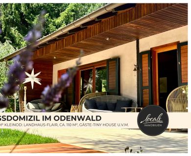Landhaus-Idylle auf 1.909 m²: Stilvolles Zuhause mit ca. 110 m² Wohnfläche und Gäste-Tiny House