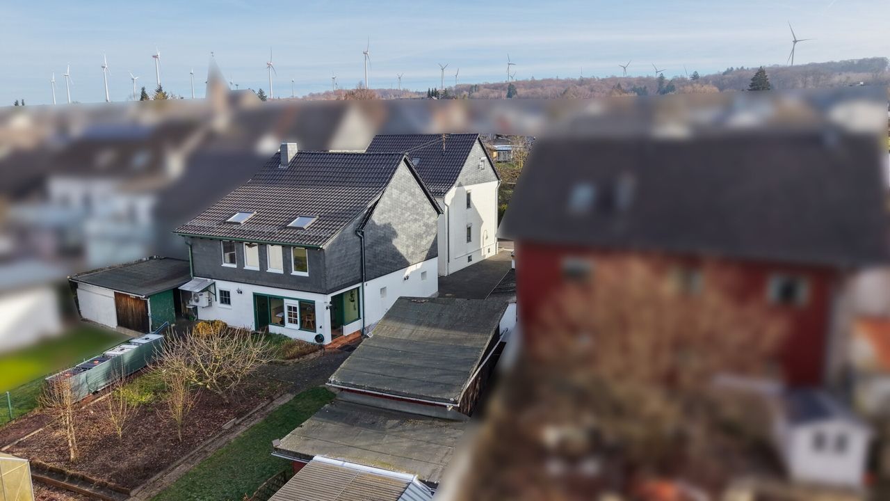 Hintere Gebäudeansicht